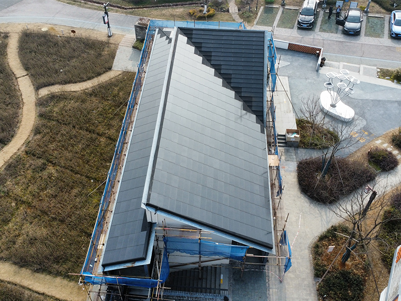 최고의 태양광 타일 BIPV 지붕